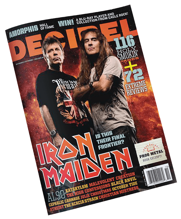 Revista Decibel Iron Maiden